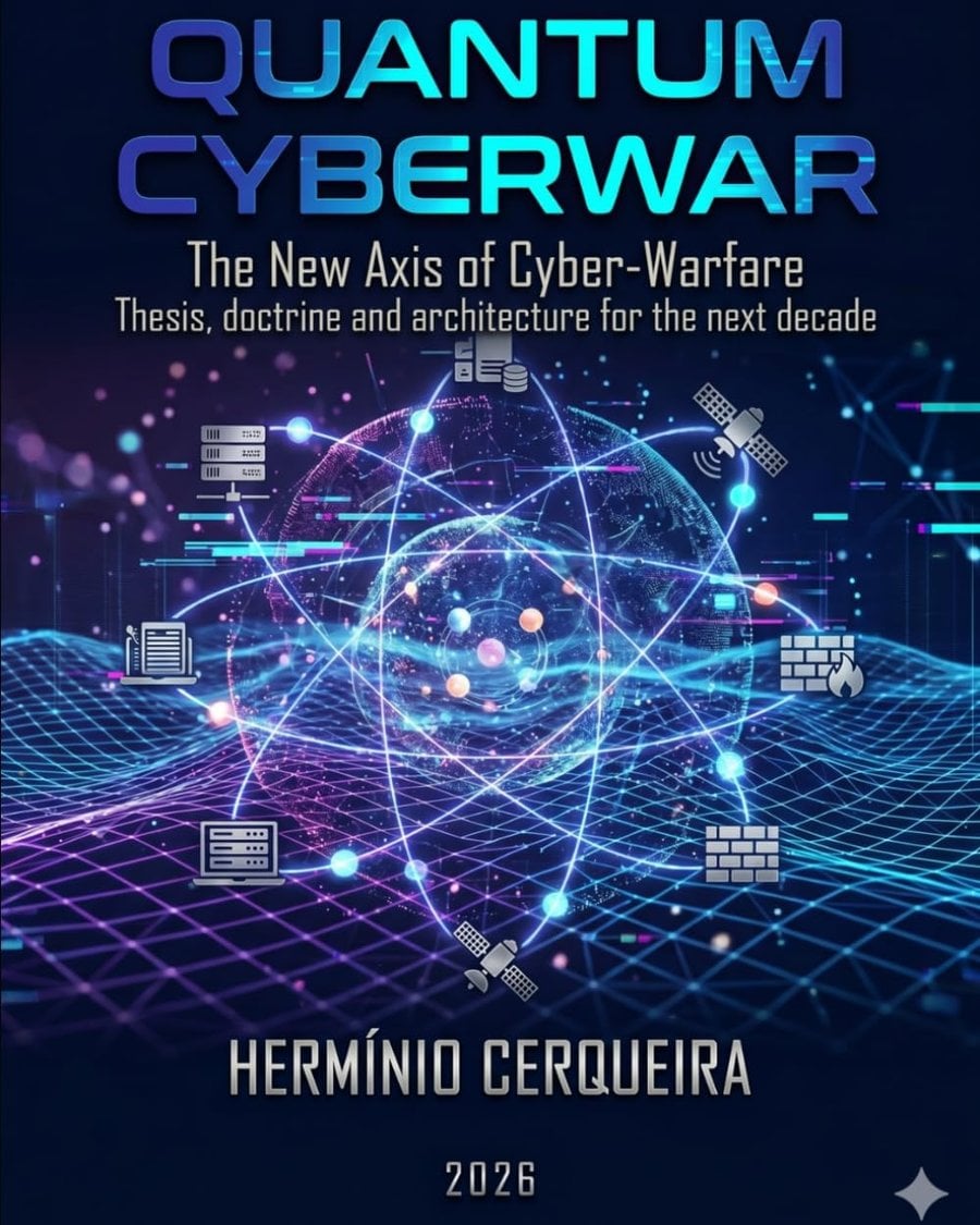 Capa da edição em inglês de «Quantum Cyberwar»