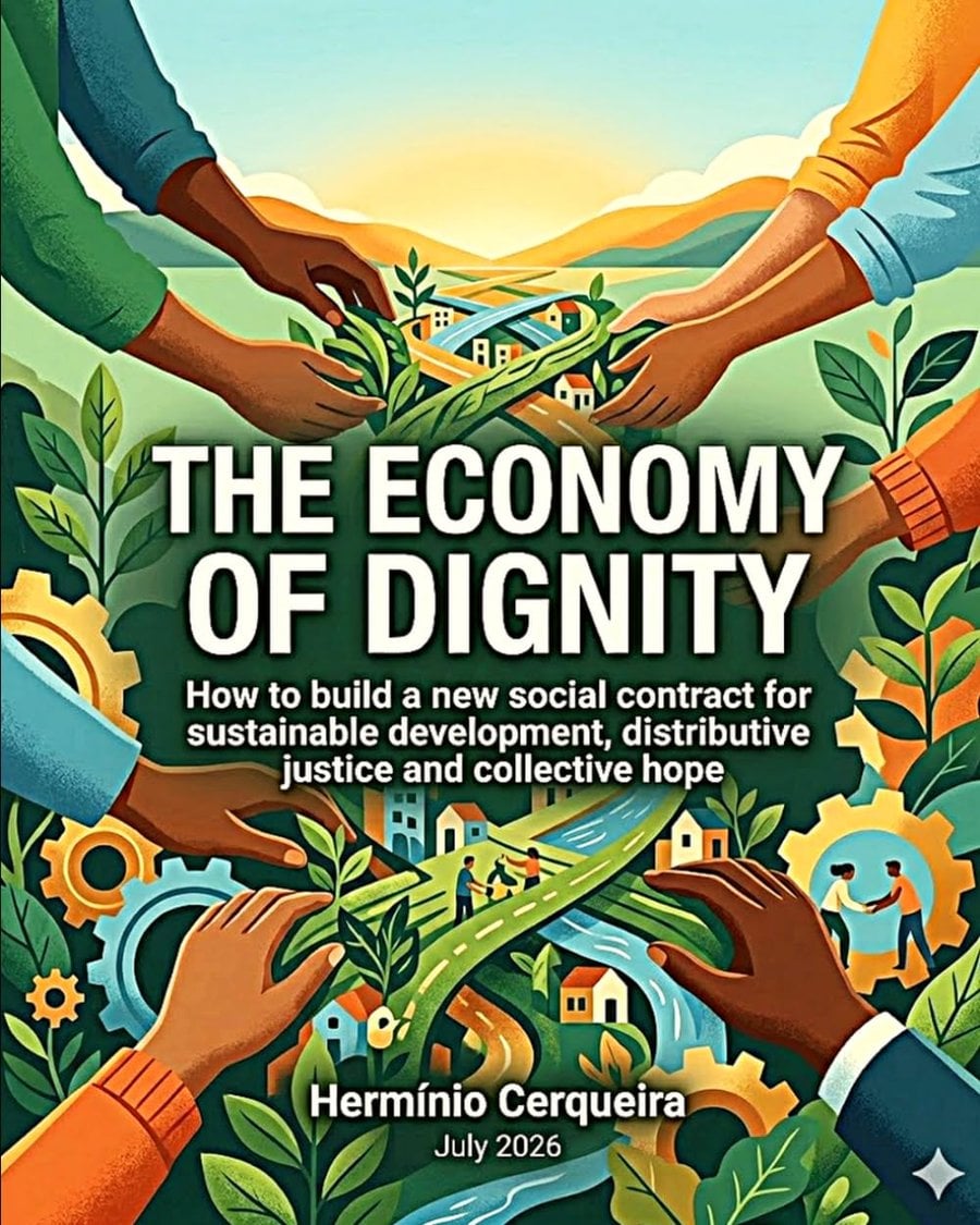 Capa da edição em inglês de «The Economy of Dignity»