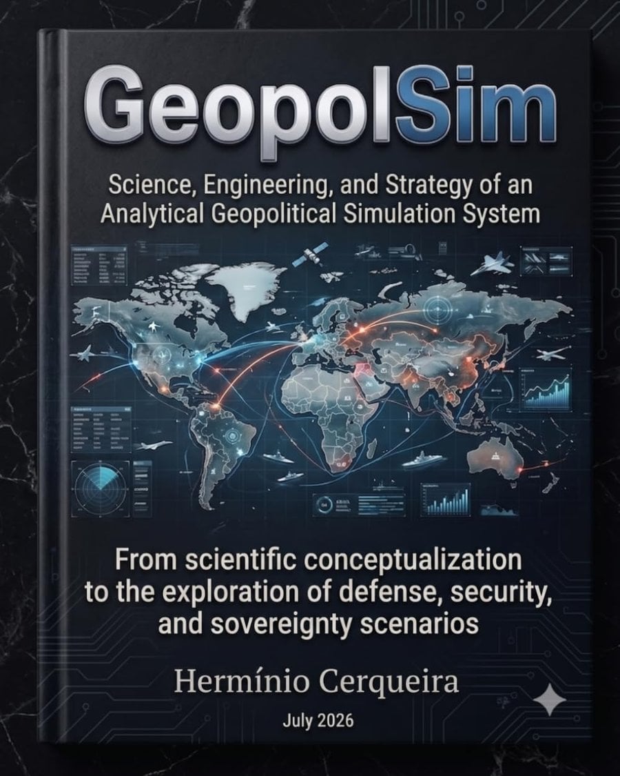 Capa da edição em inglês de «GeopolSim»